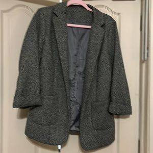 Grey Jacket 3/4 Sleeve
